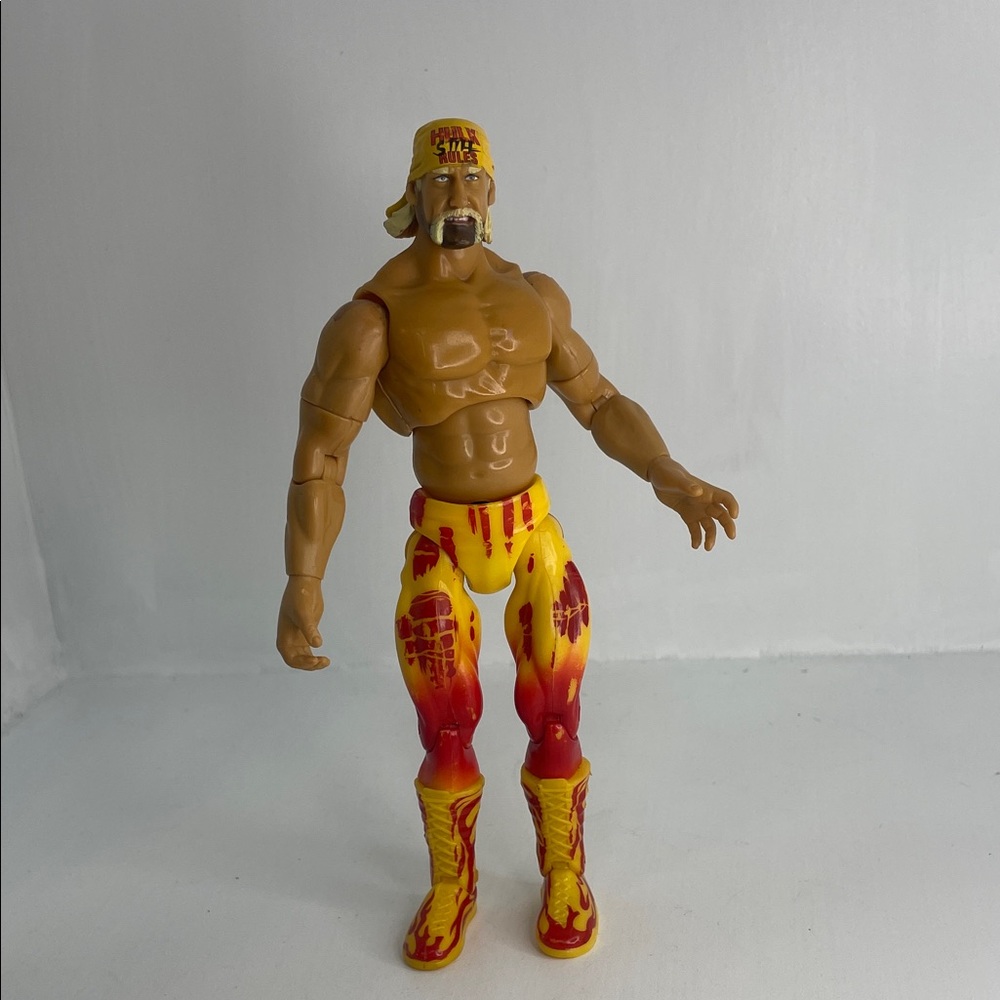 WWE WWF HULK HOGAN JAKKS FINAL COUNT SERIES DELUXE WRESTLING ACTION FIGURE